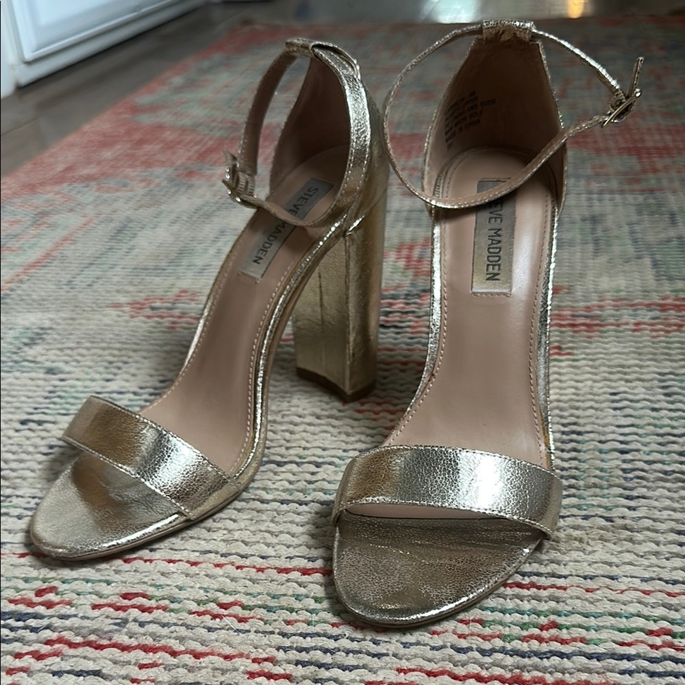 Steve Madden Gold Women's Heels
